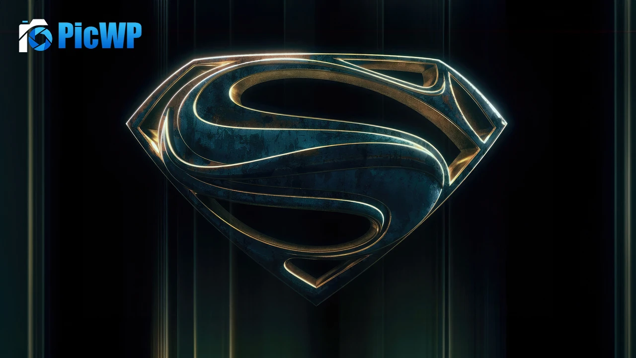 Superman Dark cyan 4K PC Wallpaper