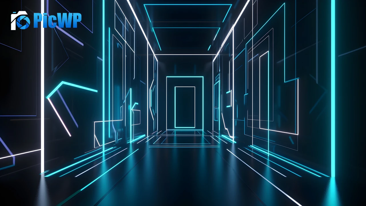Neon Wall 4K PC Wallpaper