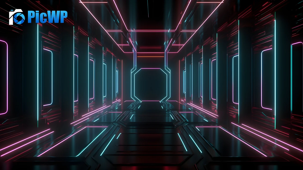 Futuristic Modern lighting 4K PC Wallpaper