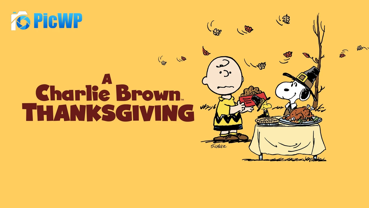 Charlie Brown Thanksgiving 4K PC Wallpaper