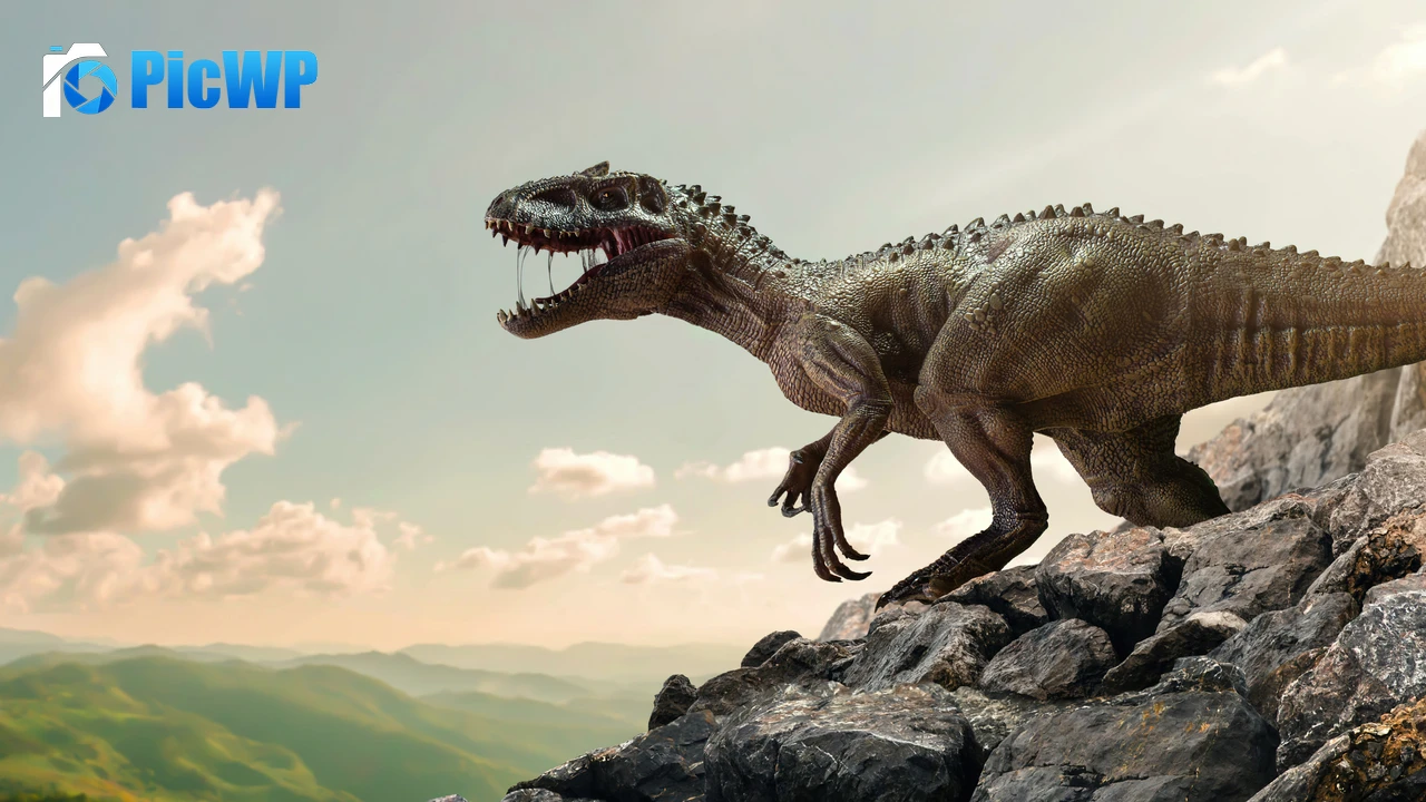 Allosaurus Dinosaur 4K PC Wallpaper