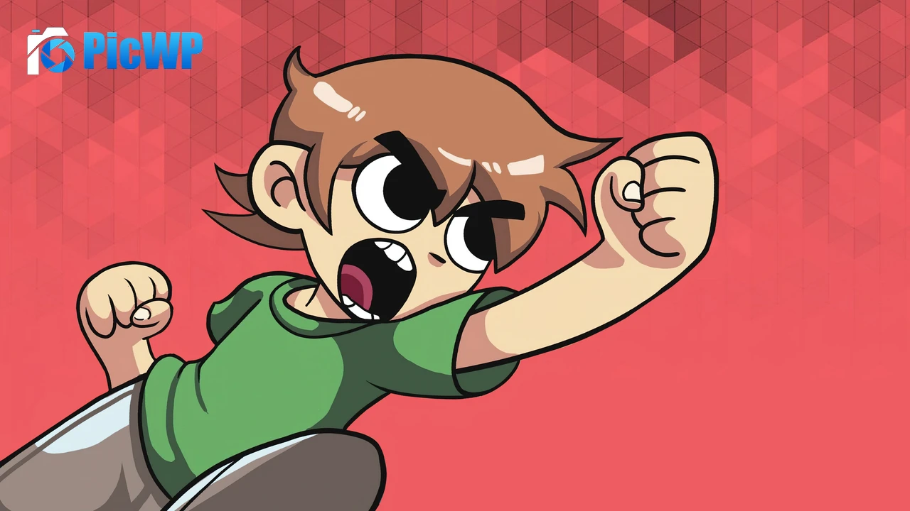 Scott Pilgrim Cartoon 4K PC Wallpaper