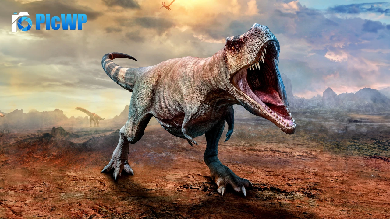 Tyrannosaurus Dinosaur 4K PC Wallpaper