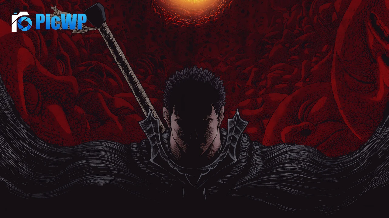 Berserk Guts Colored 4K PC Wallpaper