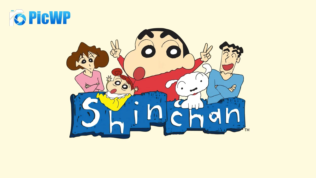 Shinchan TV series 4K PC Wallpaper