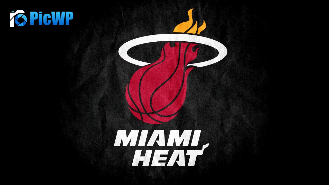 Miami Heat Logo 4K PC Wallpaper