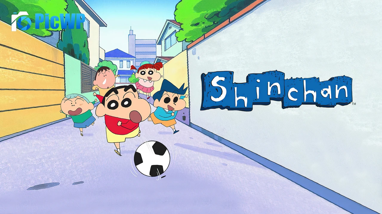 Shinchan Cartoon 4K PC Wallpaper