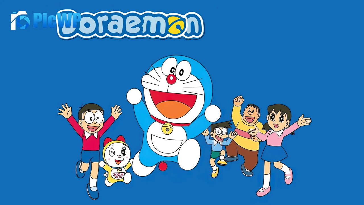 Doraemon Characters 4K PC Wallpaper