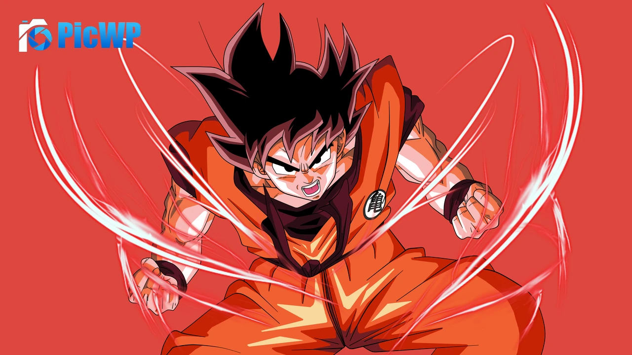 Angry Goku in Dragon Ball Z 4K PC Wallpaper