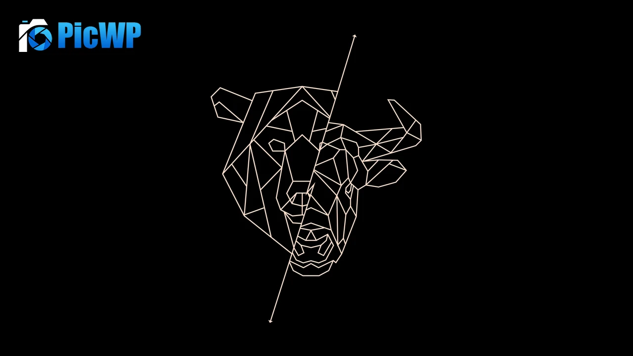 Bull vs Bear Market AMOLED 4K PC Wallpaper