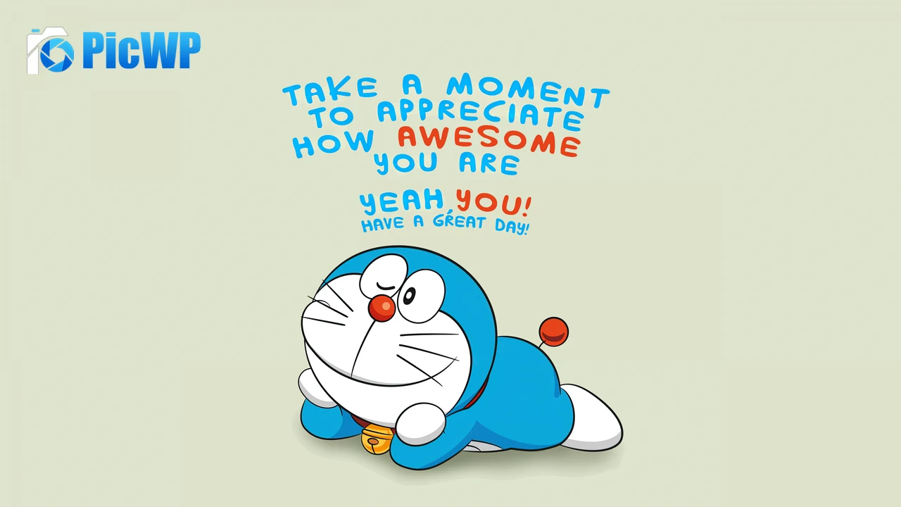 Awesome Doraemon 4K PC Wallpaper