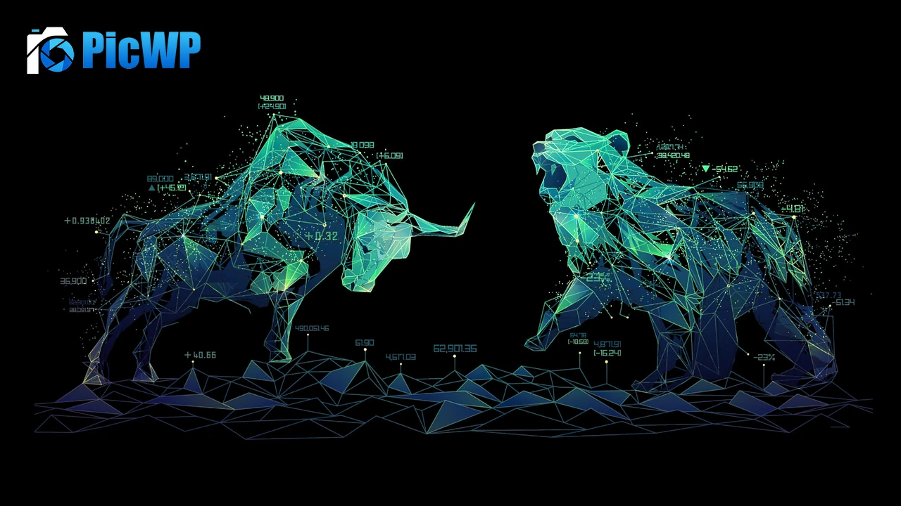 Bull Bear 4K PC Wallpaper
