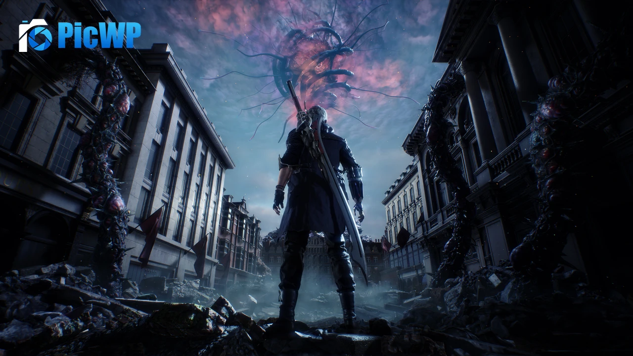 Nero Devil May Cry 5 4K PC Wallpaper