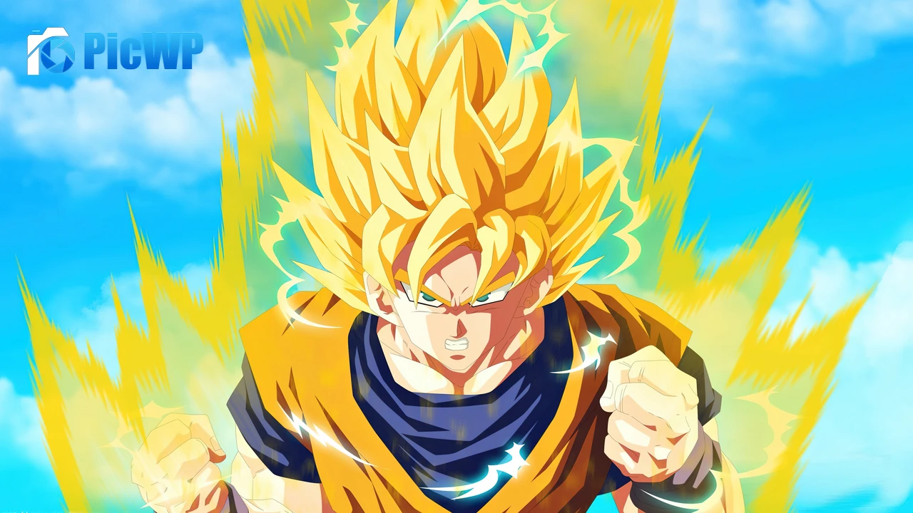 SSJ Goku Dragon Ball Z 4K PC Wallpaper