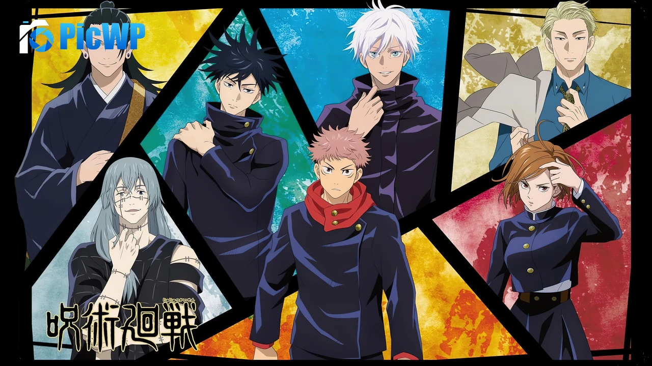 Jujutsu Kaisen JJK Characters 4K PC Wallpaper