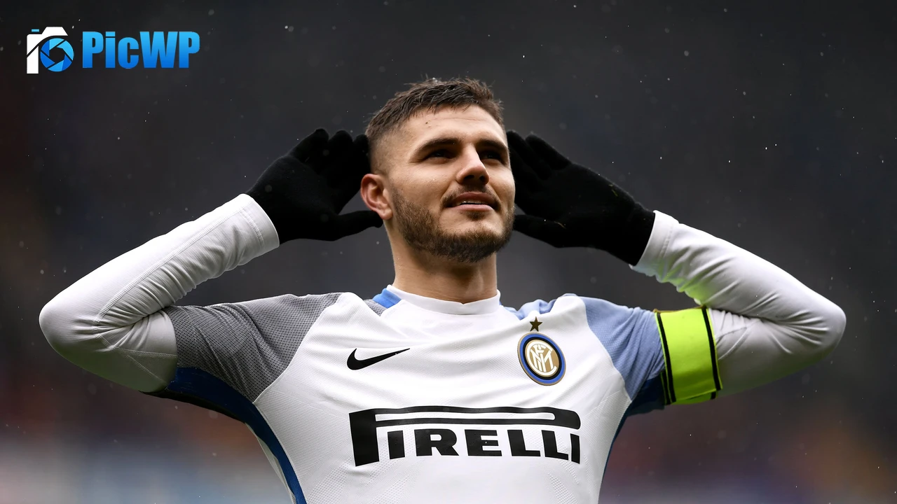 Mauro Icardi Football player 4K PC Wallpaper