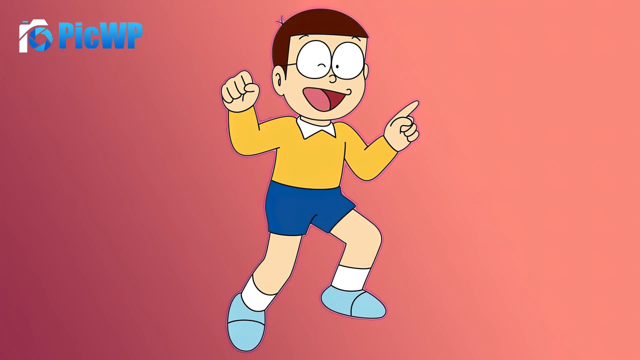 Nobita Doraemon 4K PC Wallpaper