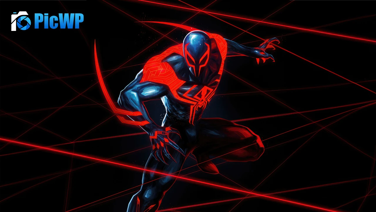 Spider-Man 2099 CGI 4K PC Wallpaper