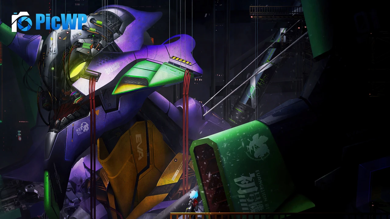 Evangelion Unit-01 Neon Genesis Evangelion 4K PC Wallpaper