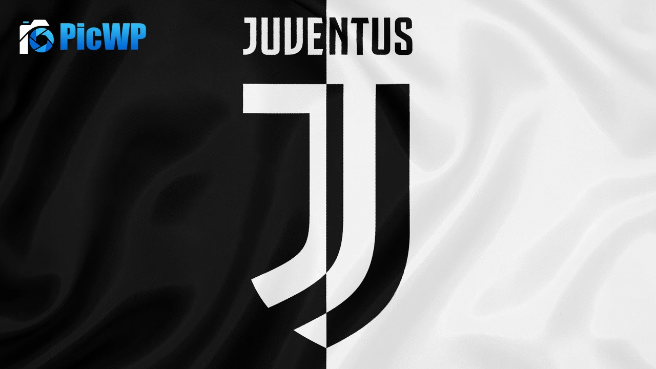 Juventus FC Monochrome background 4K PC Wallpaper