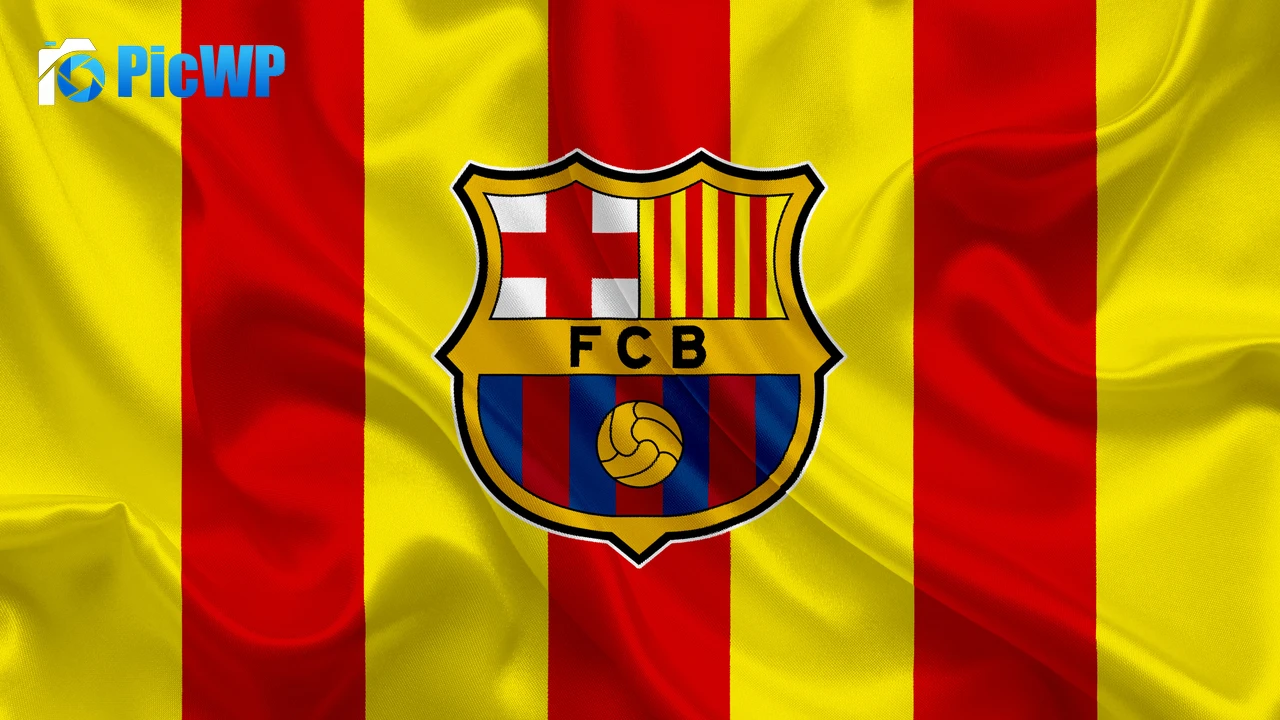 FC Barcelona (FCB) Logo 4K PC Wallpaper