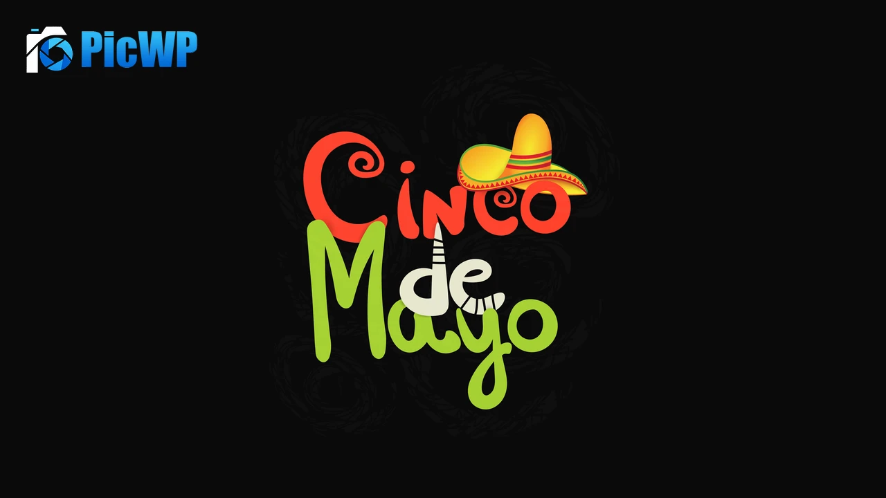 Cinco de Mayo Minimalist 4K PC Wallpaper
