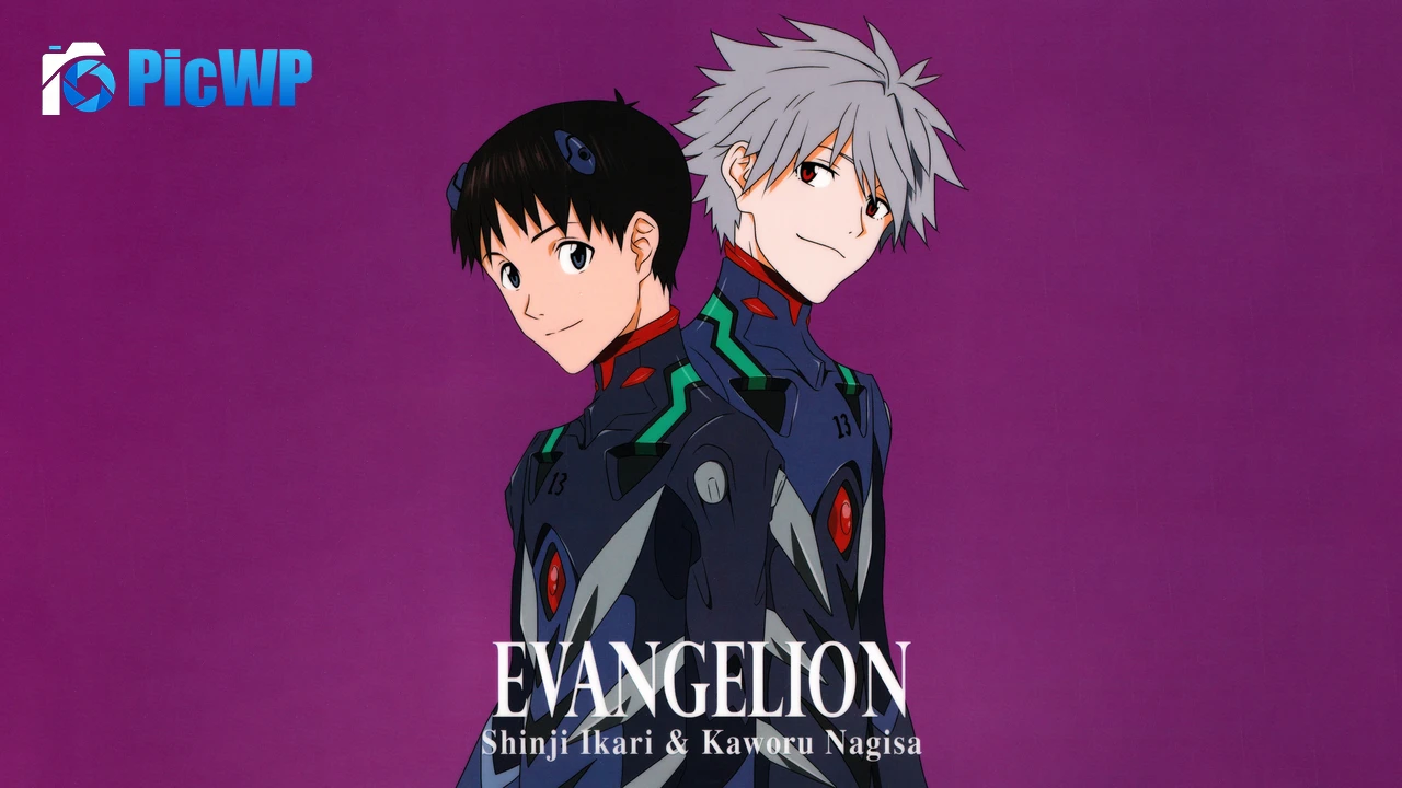 Shinji Ikari Kaworu Nagisa 4K PC Wallpaper