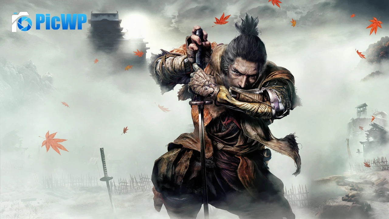 Wolf (Okami) Sekiro Shadows Die Twice 4K PC Wallpaper