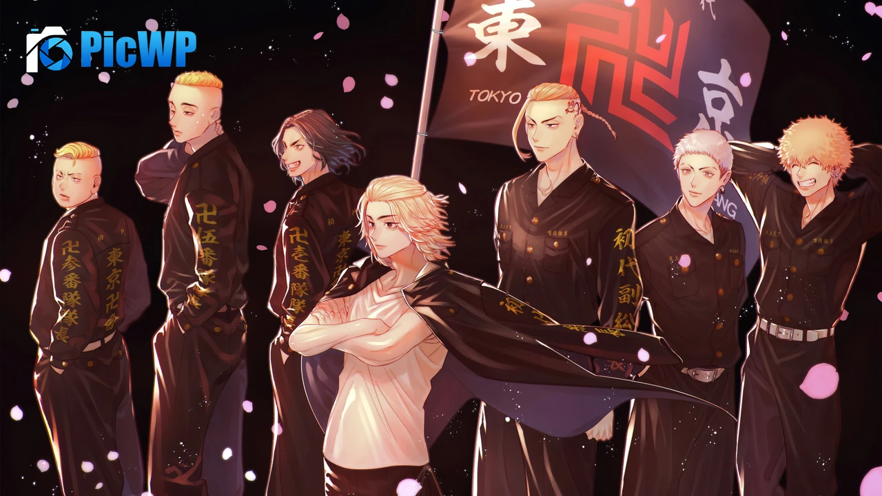 Tokyo Revengers Flag 4K PC Wallpaper
