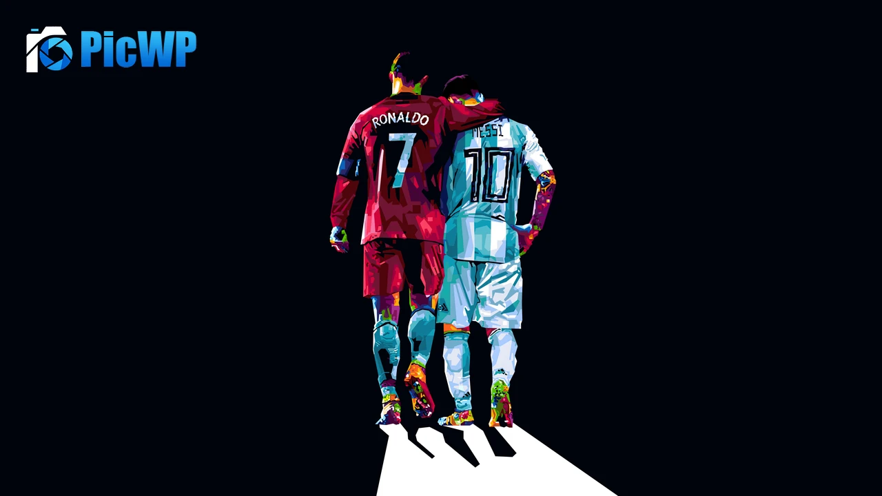 Cristiano Ronaldo Lionel Messi 4K PC Wallpaper