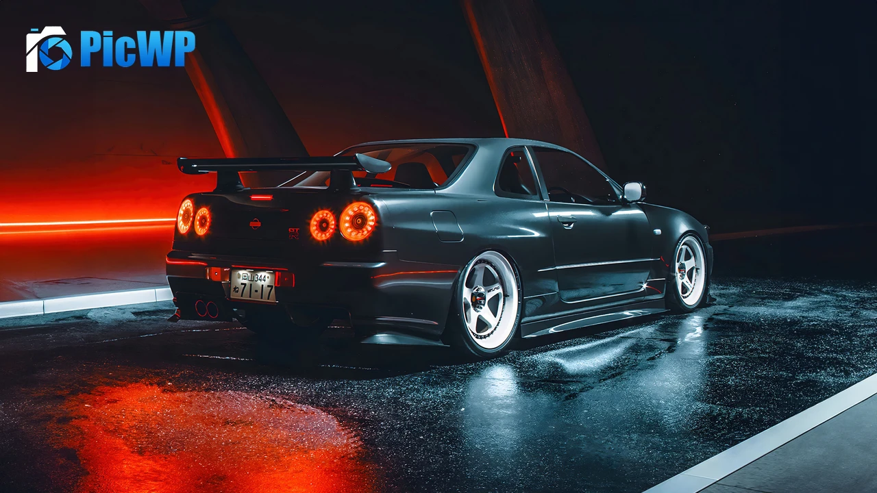 Nissan Skyline GT-R R34 4K PC Wallpaper