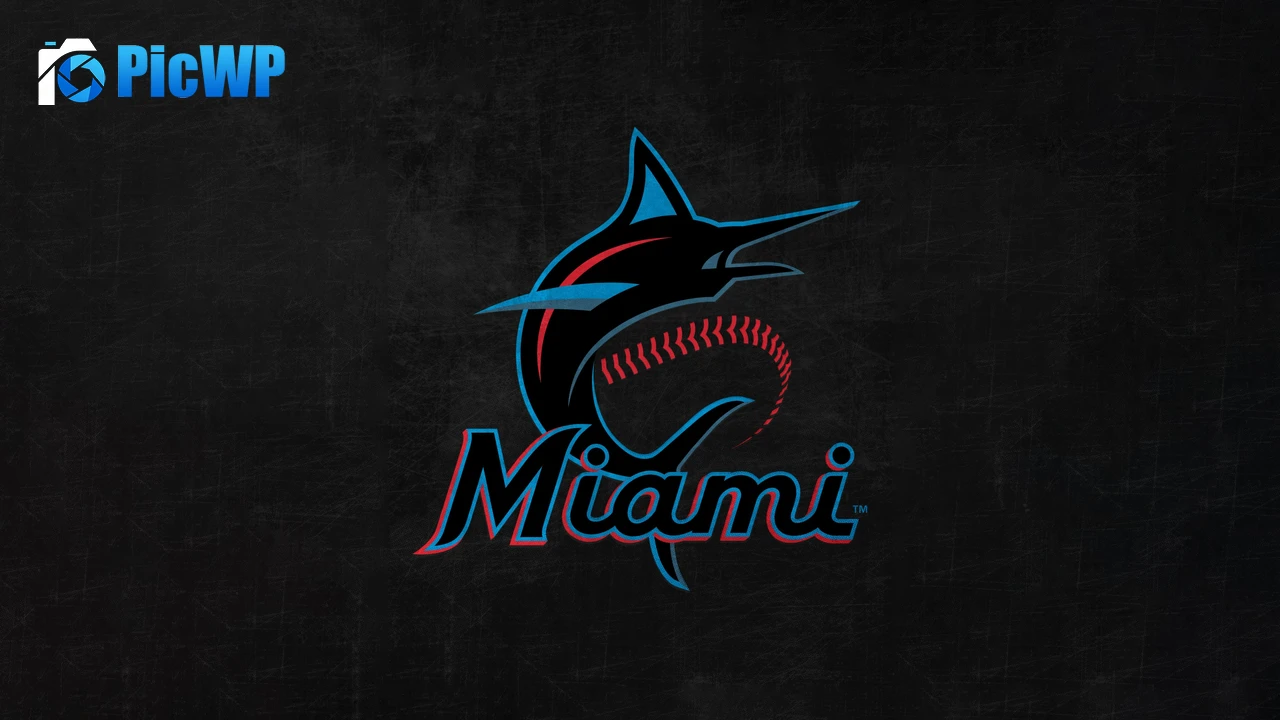 Miami Marlins Baseball team 4K PC Wallpaper