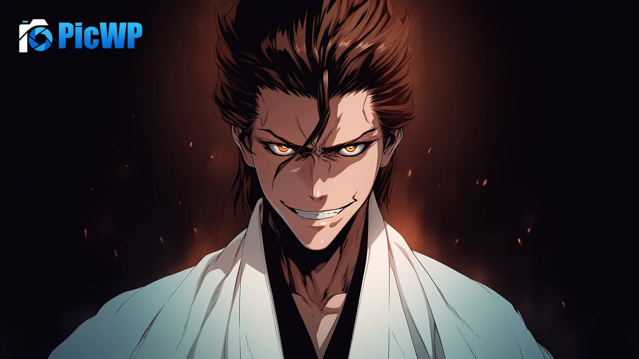 Sosuke Aizen Soul Reaper 4K PC Wallpaper