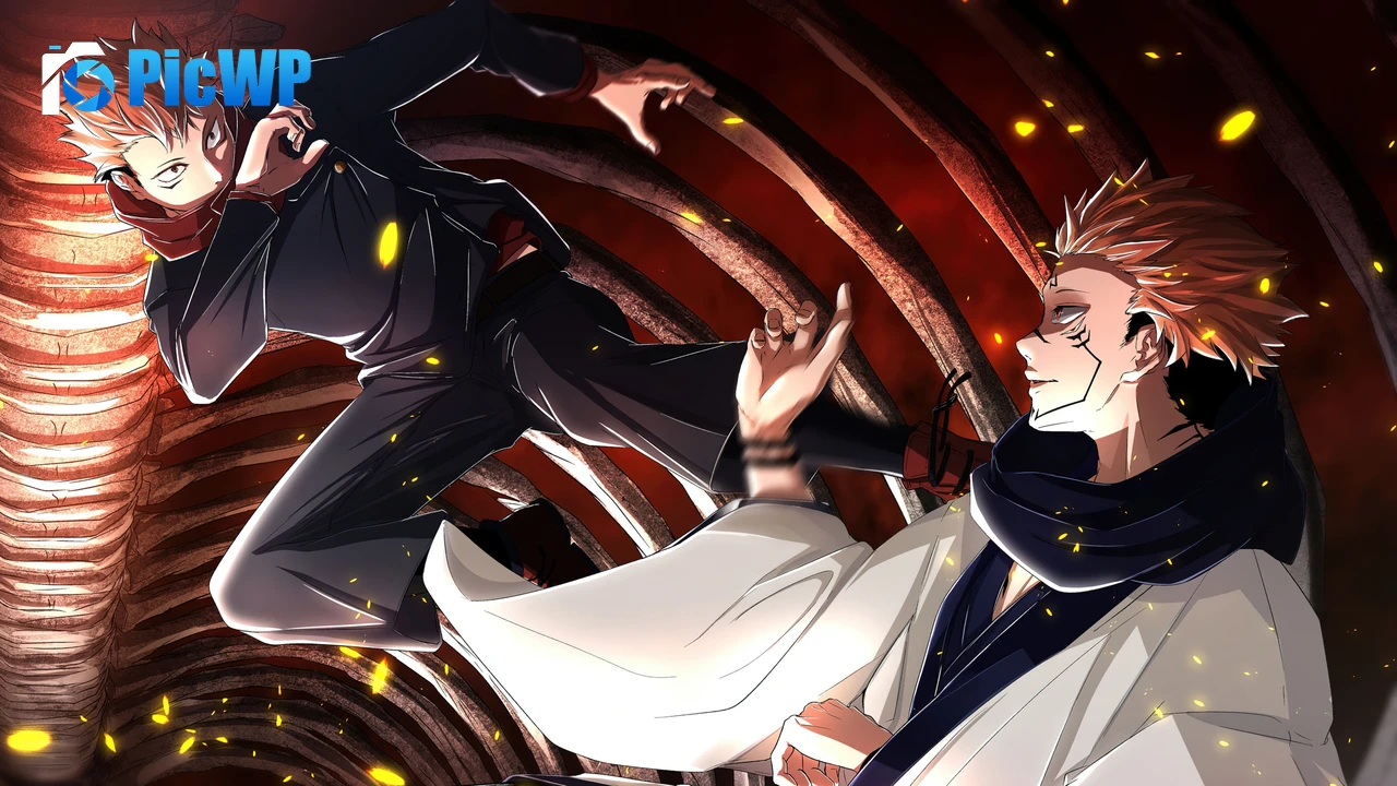 Yuji Itadori Satoru Gojo 4K PC Wallpaper