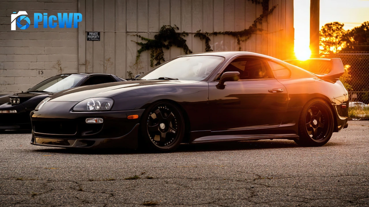Japanese Toyota Supra Mk4 4K PC Wallpaper