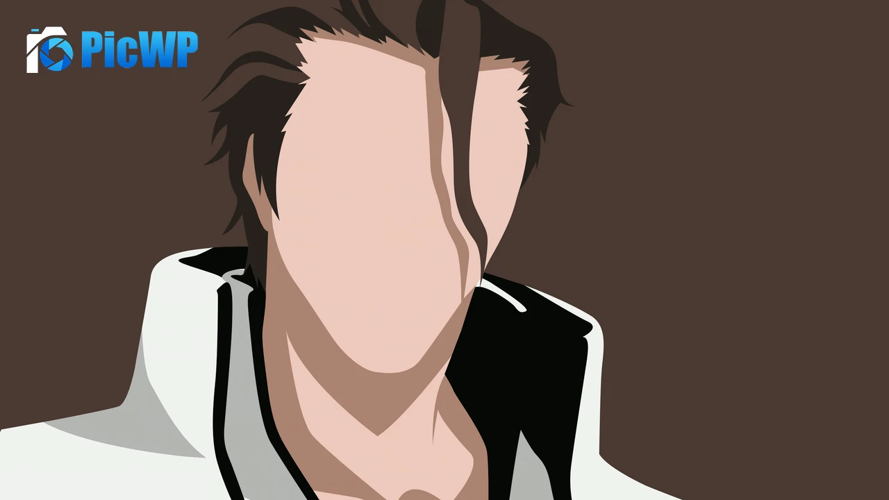 Aizen Sosuke Minimalist 4K PC Wallpaper