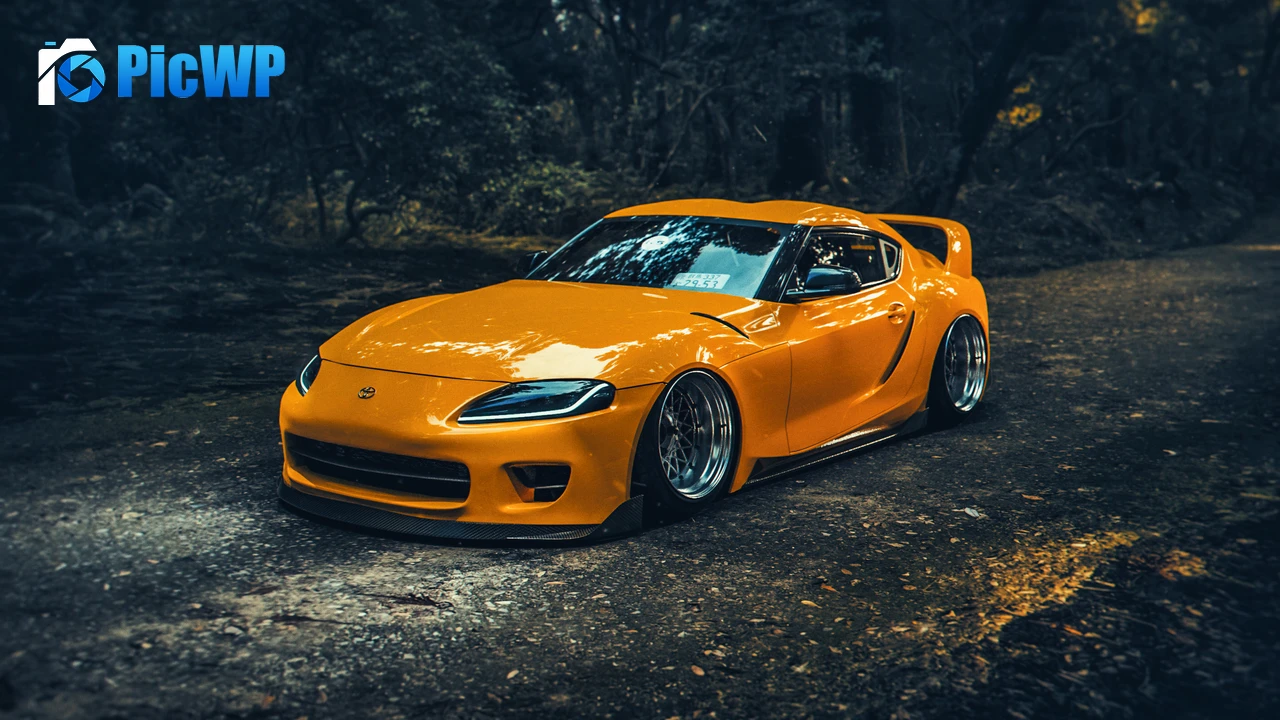 Toyota Supra A90 Classic cars 4K PC Wallpaper