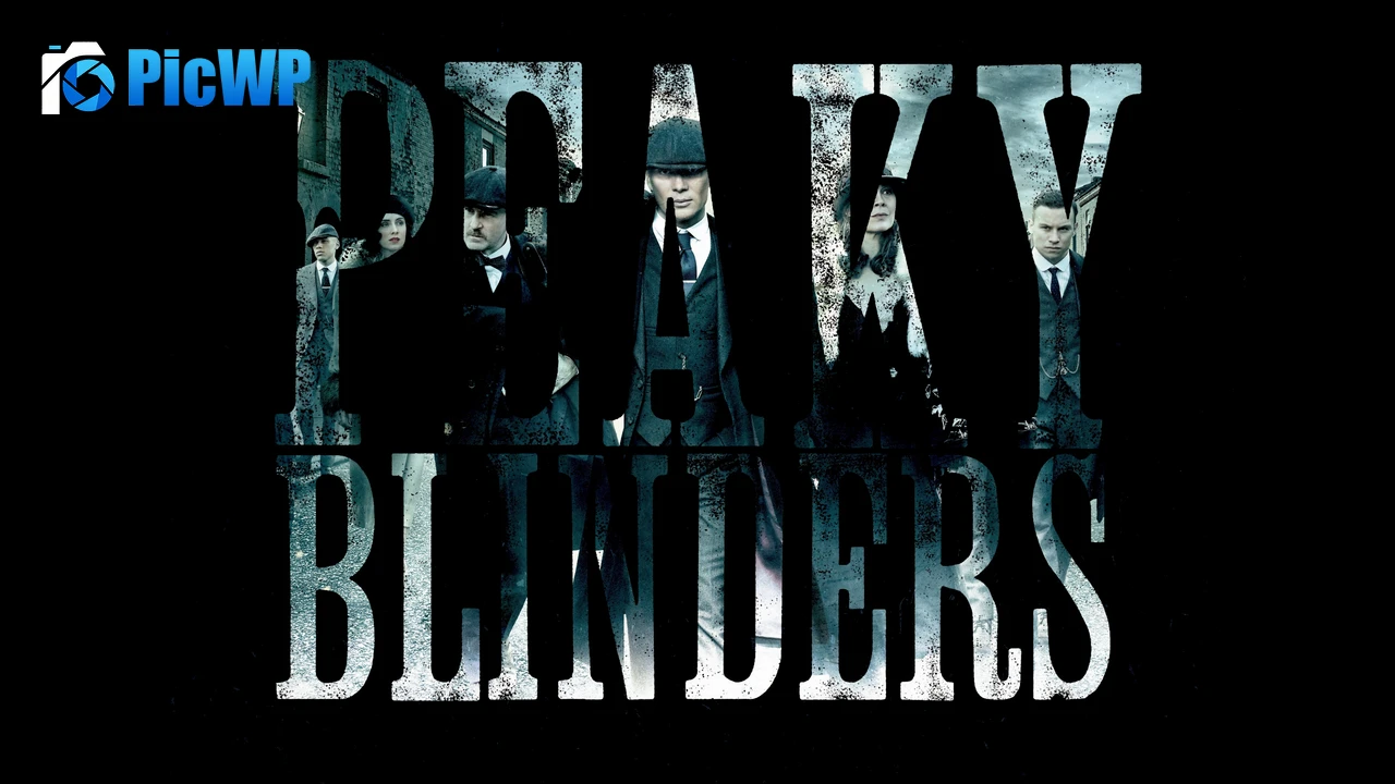 Peaky Blinders Black background 4K PC Wallpaper