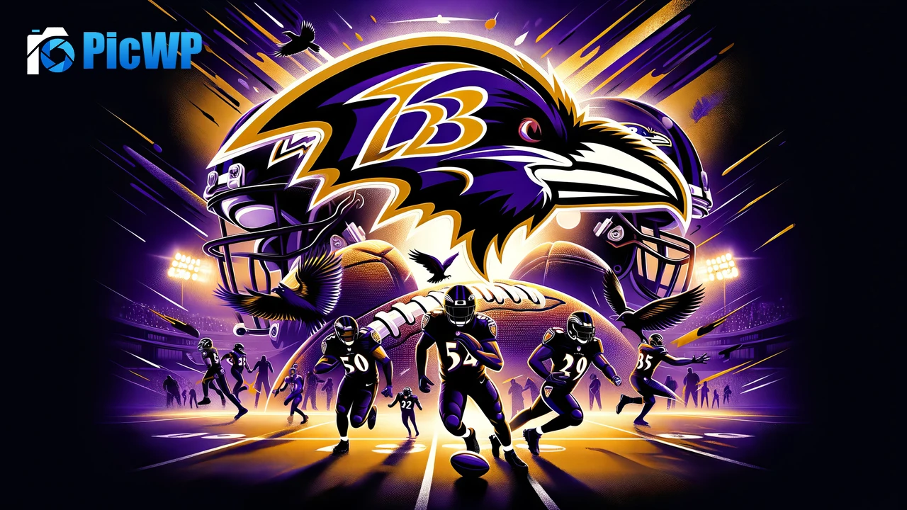 Baltimore Ravens NFL team 4K PC Wallpaper