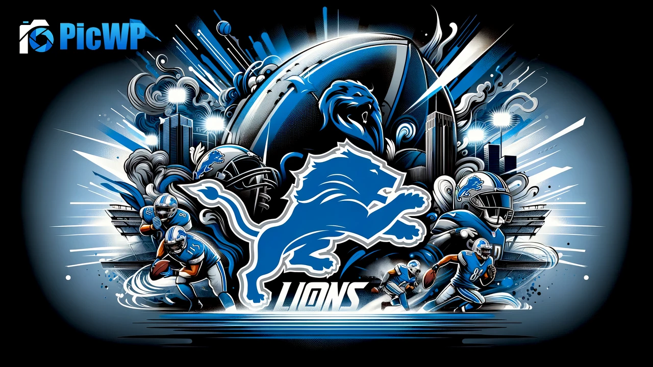 Detroit Lions NFL team 4K PC Wallpaper