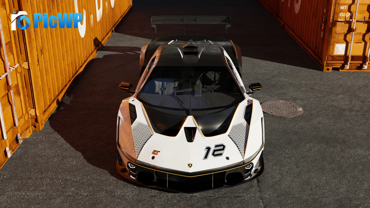 Lamborghini Essenza SCV12 Track cars 4K PC Wallpaper