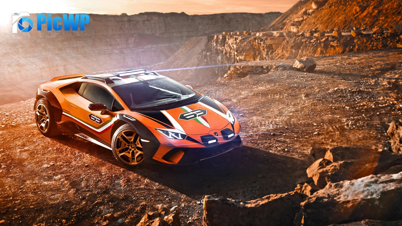Lamborghini Huracan Sterrato Concept cars 4K PC Wallpaper