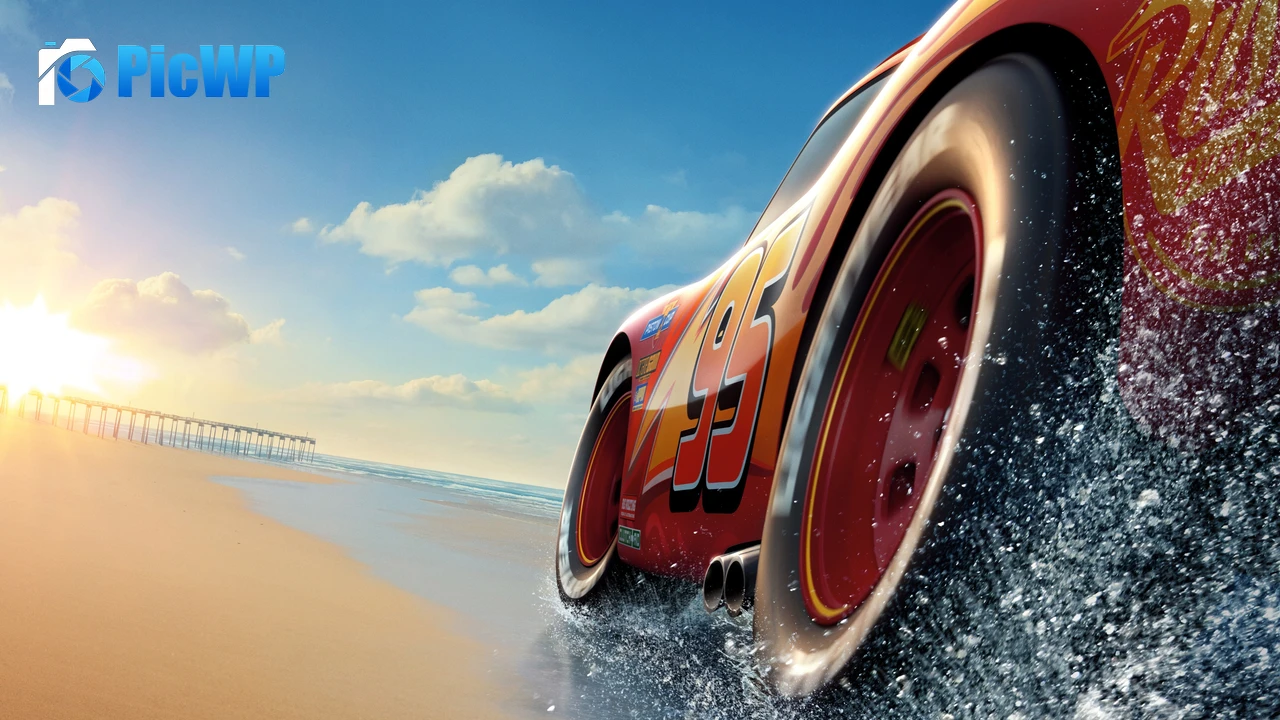 Lightning McQueen Cars 3 4K PC Wallpaper