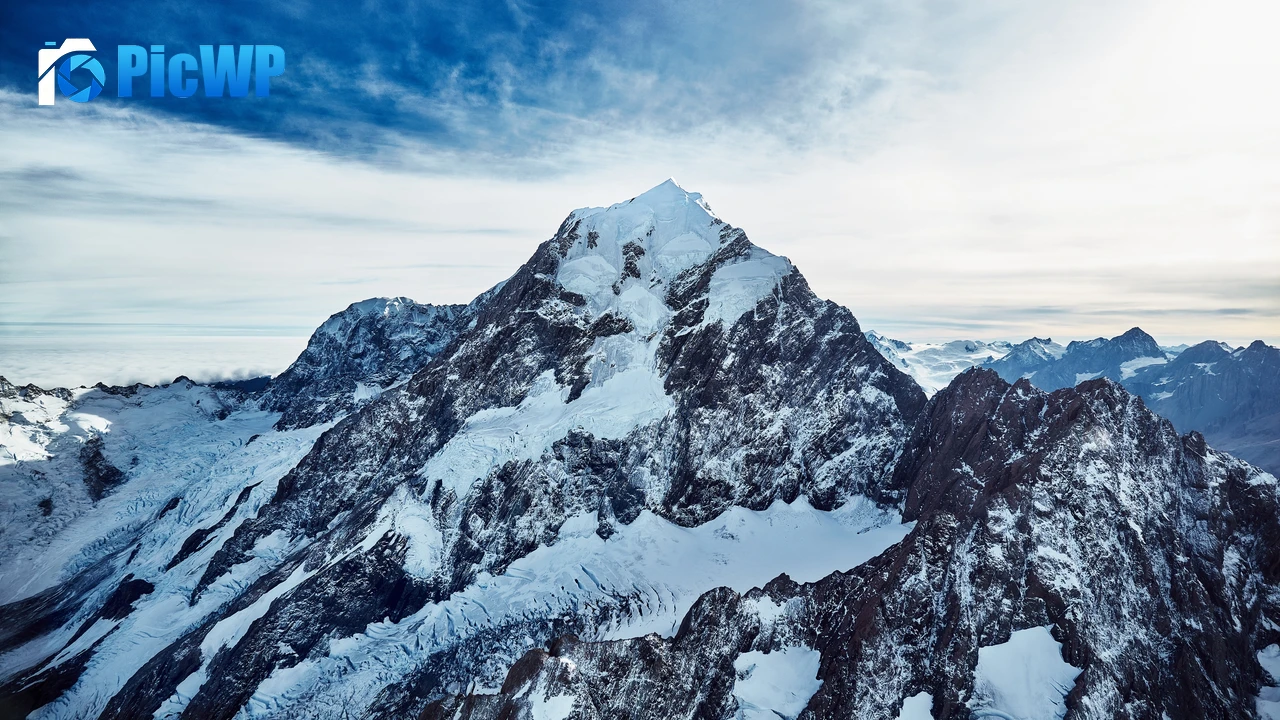 Mount Cook Peak 4K PC Wallpaper