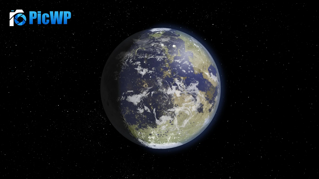 Moon Earth 4K PC Wallpaper