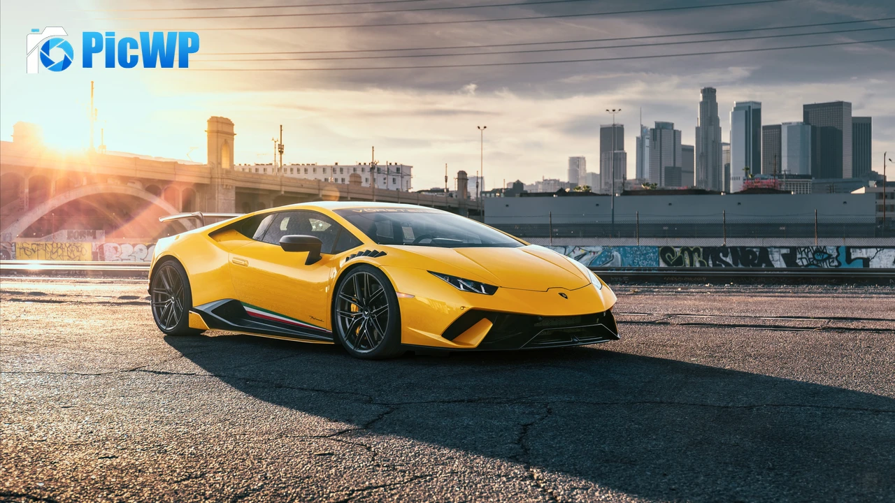 Lamborghini Huracan Performante Supercar 4K PC Wallpaper