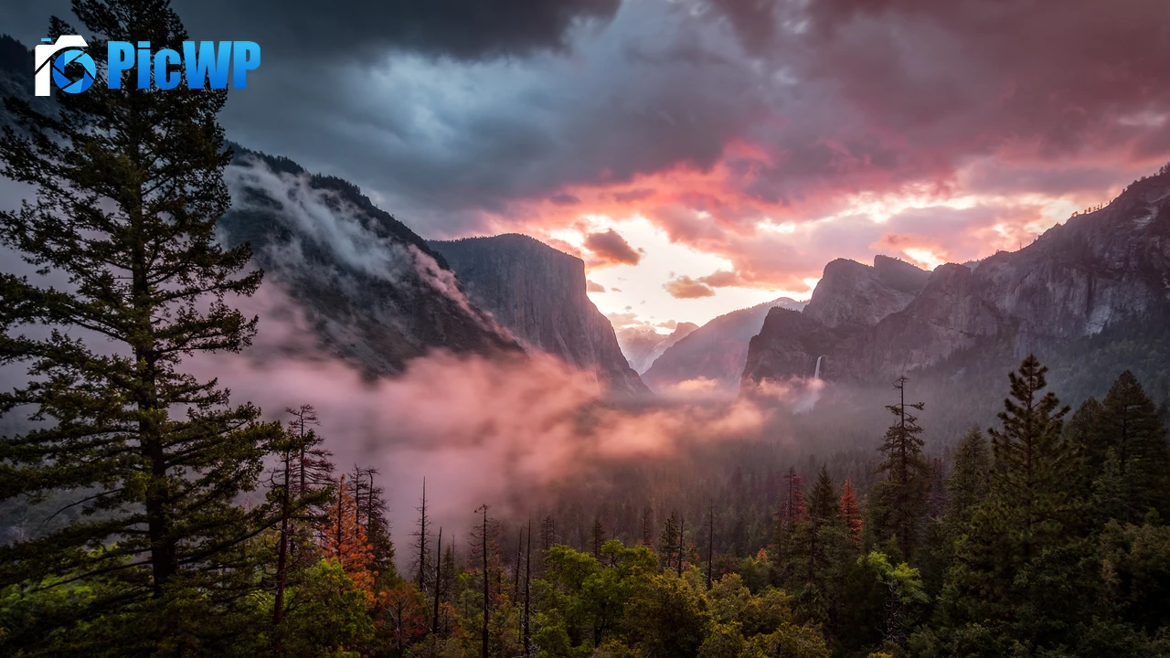 Yosemite National Park Yosemite Valley 4K PC Wallpaper