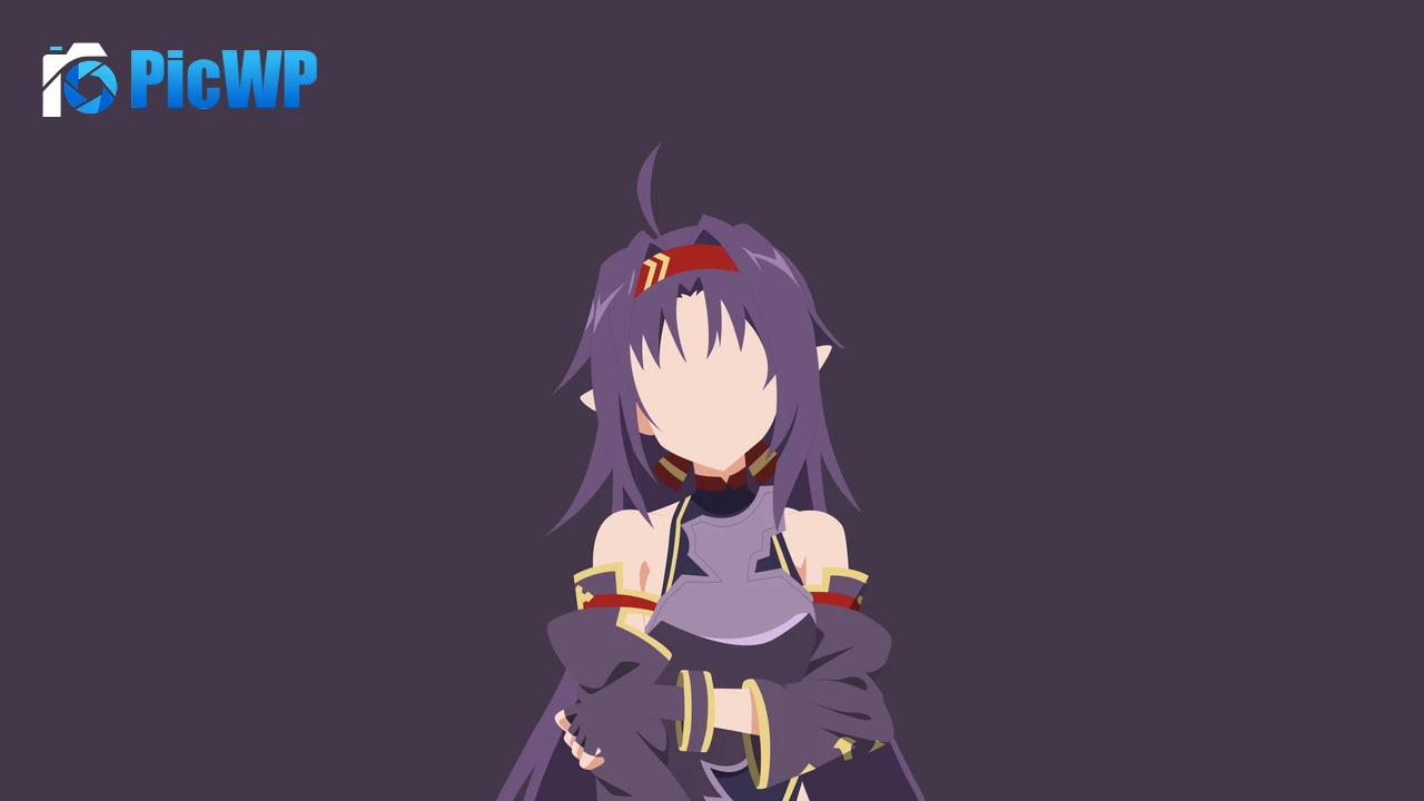 Yuuki Konno Sword Art Online 4K PC Wallpaper