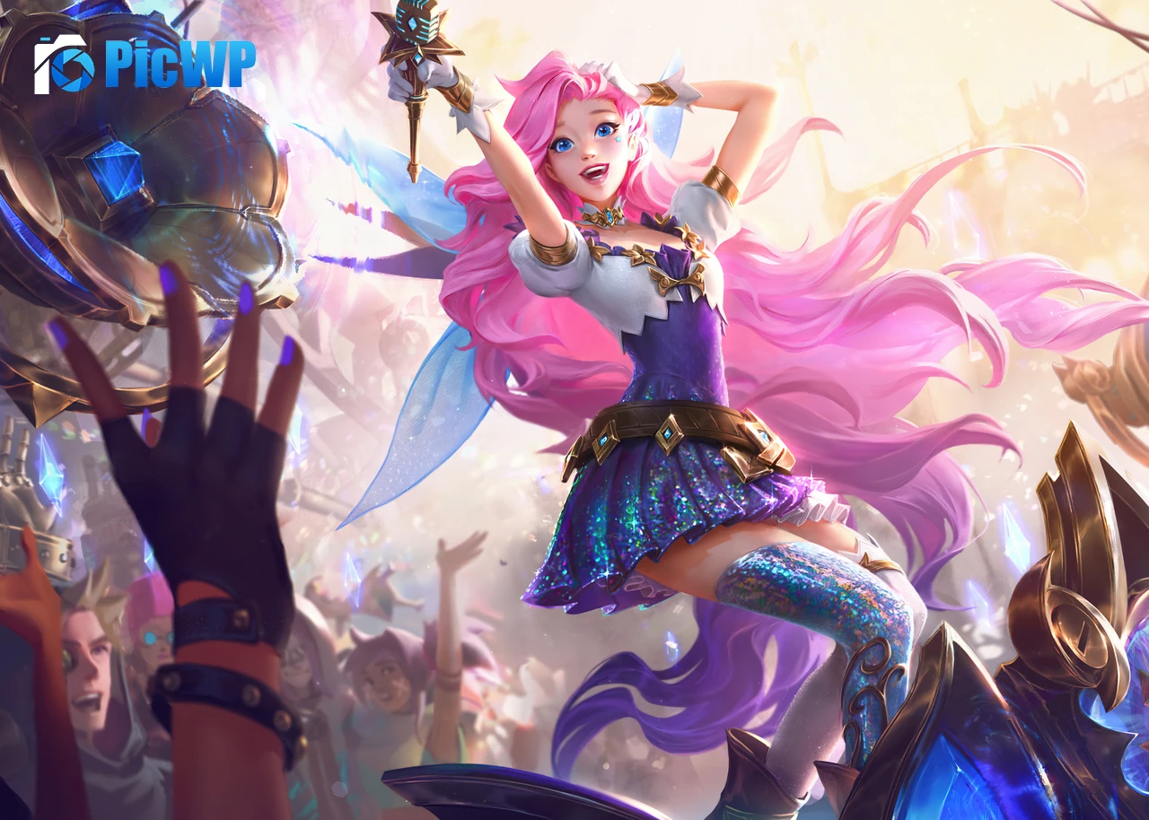 Seraphine Artwork 4K PC Wallpaper