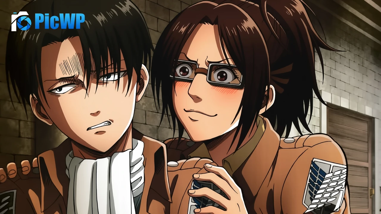 Levi Ackerman Hange Zoe 6K PC Wallpaper
